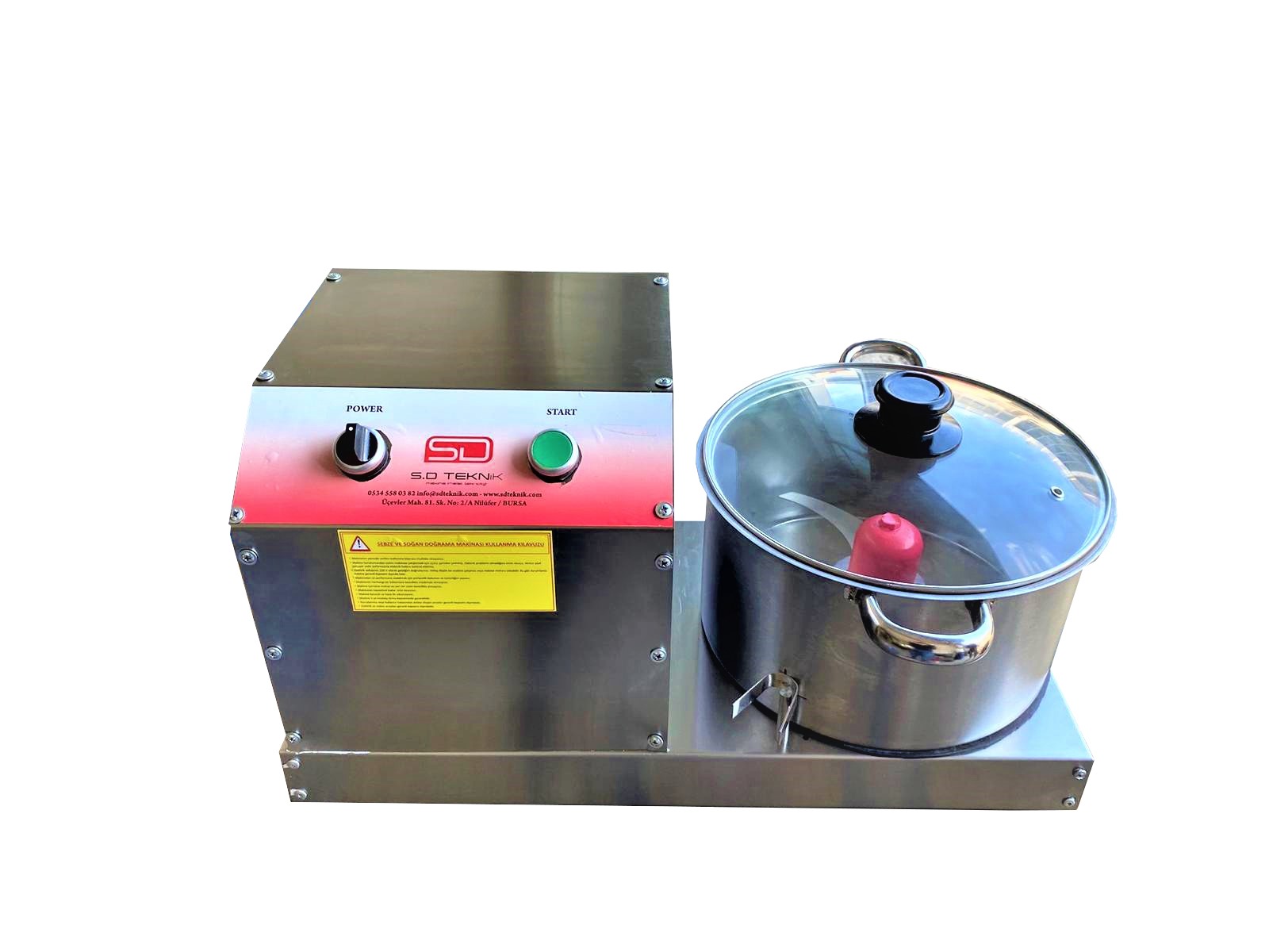 5 LT SOĞAN DOĞRAMA MAKİNASI